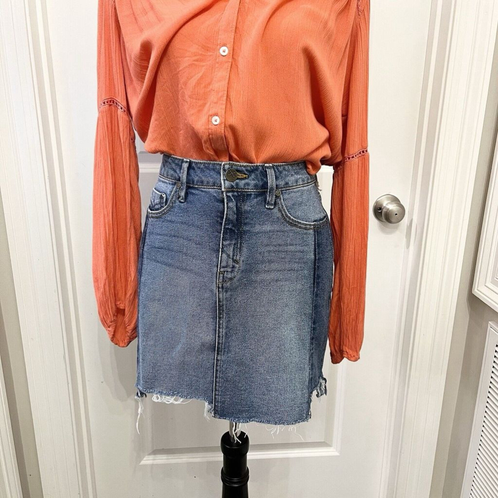 Unpublished NWT Women’s Size 29 Sadie‎ Denim Skirt Francesca's Mini Skirt